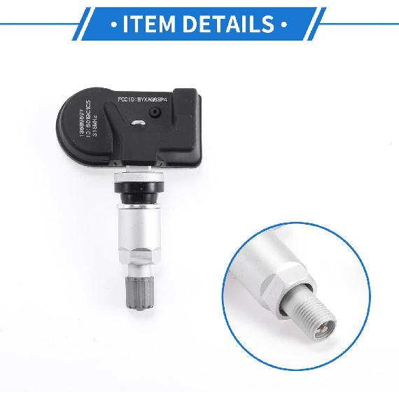 Tire Pressure Sensor Tire Pressure Monitoring Sensor No.13589597 for Chevrolet Equinox 2016-2021 1 Pc 433MHz