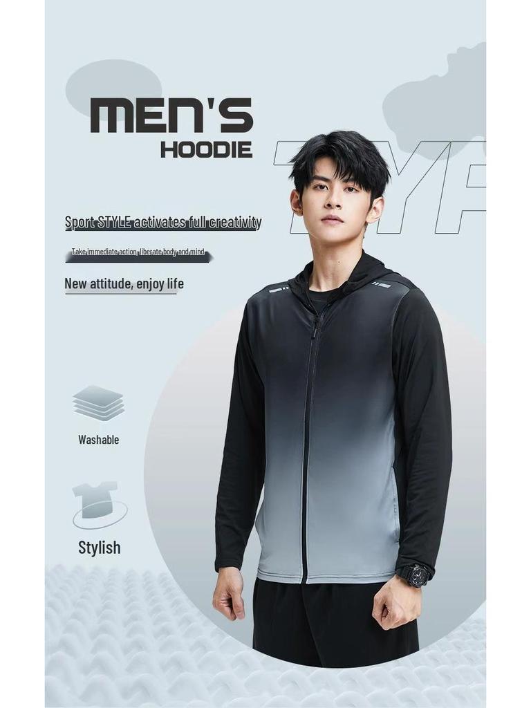 Men's Quick-Drying Long-Sleeve Autumn/Winter Cycling & Running Suit