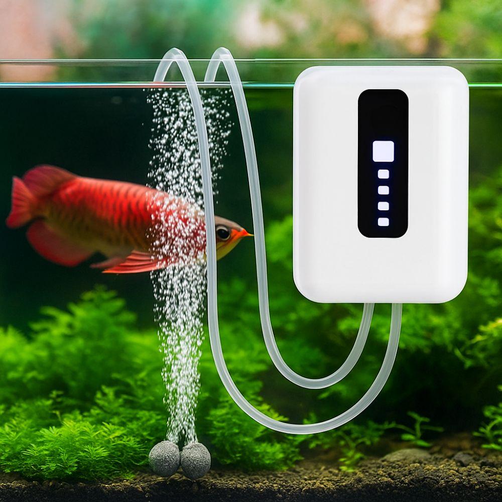Waterproof Aquarium Oxygen Pump Ultra Silent Fishing Oxygen Pump USB Oxygen Pump  Outdoor Fishing