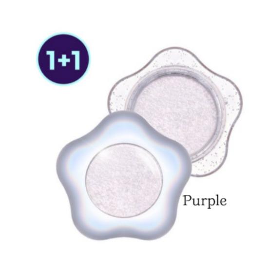 

a0092 BeautyPeople Twinkle Star Multi Pearl Pigment Highlighter & Glitter Shadow 1.2g (1+1 Set) – Dazzling Diamond / Dazzling Coral / Dazzling Purple