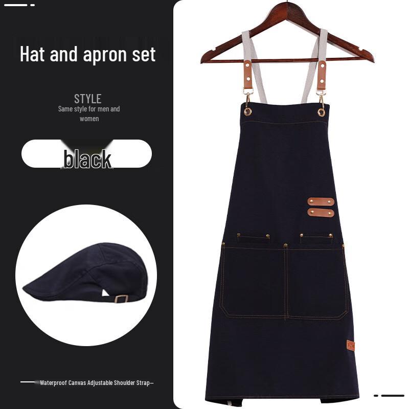 

Weixiu Waterproof Canvas Apron with Hat