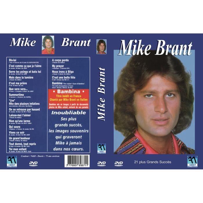 MIKE BRANT - Inoubliable. Ses plus grands succès DVD