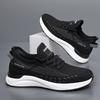 Spring Men's Shoes New Korean Version Breathable Soft-soled Casual Board Shoes Sports Shoes Youth Trend Fly-woven Shoes