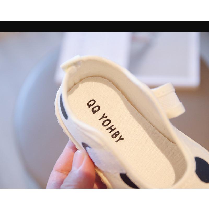 Spring New Children's Shoes Children's Cookie Shoes Girls Casual Small White Shoes Mary Sue Canvas Shoes