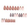 Almond Wearable Nail Stickers - False Nail Tips for Manicures