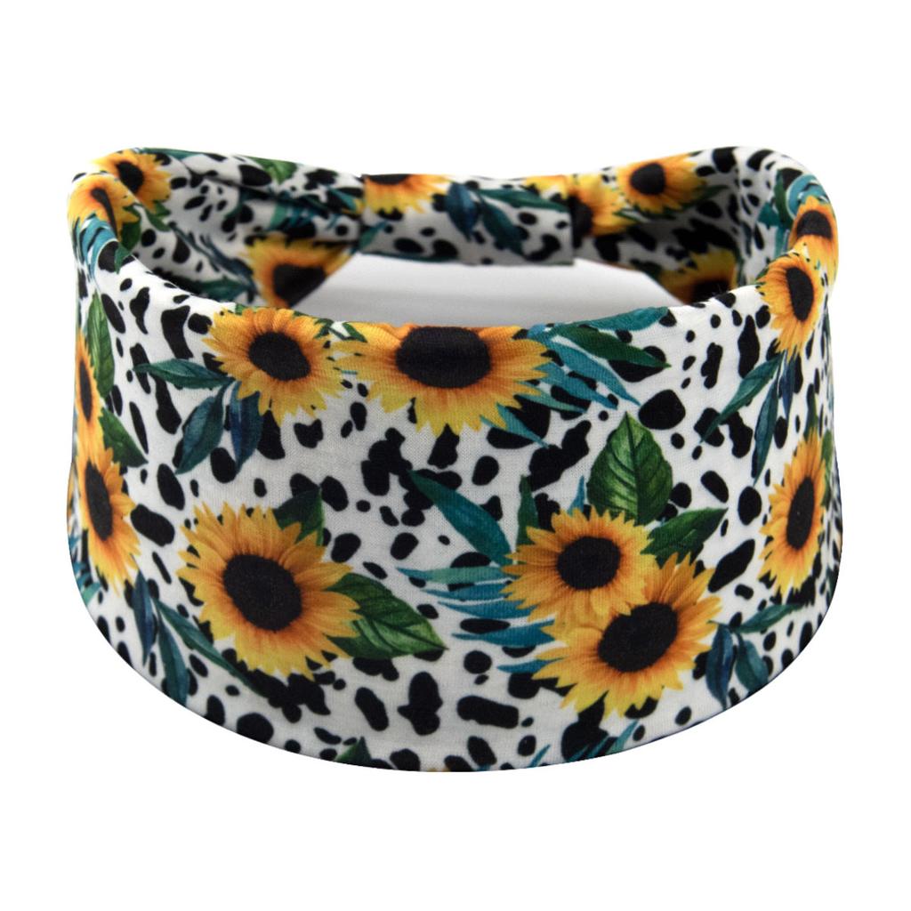 Bohemian Cashew Yoga Übung Stirnband Anti Schweiß und Feuchtigkeit Absorbieren Elastische Baumwolle Stirnband Knoten Stirnband