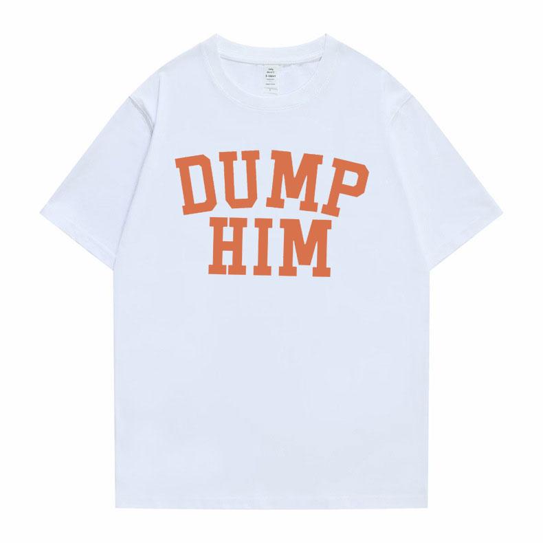 Singer Britney Spears DUMP HIM Same Style Graphic Tshirts Women Casual Tshirt Unisex Y2K Aesthetic Short Sleeve Tops