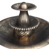 VidaXL Vogelbad mit Springbrunnen Bronzen 50×91 cm Kunststoff