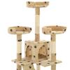 Drapak Dla Kota Ze Słupkami Sizalowymi, 170 Cm, Beżowy W Łapki