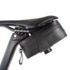 HOUSON Wasserdichte Fahrrad-Satteltasche mit Schnellverschluss | 0,5L TPU-Satteltasche | Drehknopf | Rücklicht-Halter | für MTB/Rennräder (82x57x147mm)