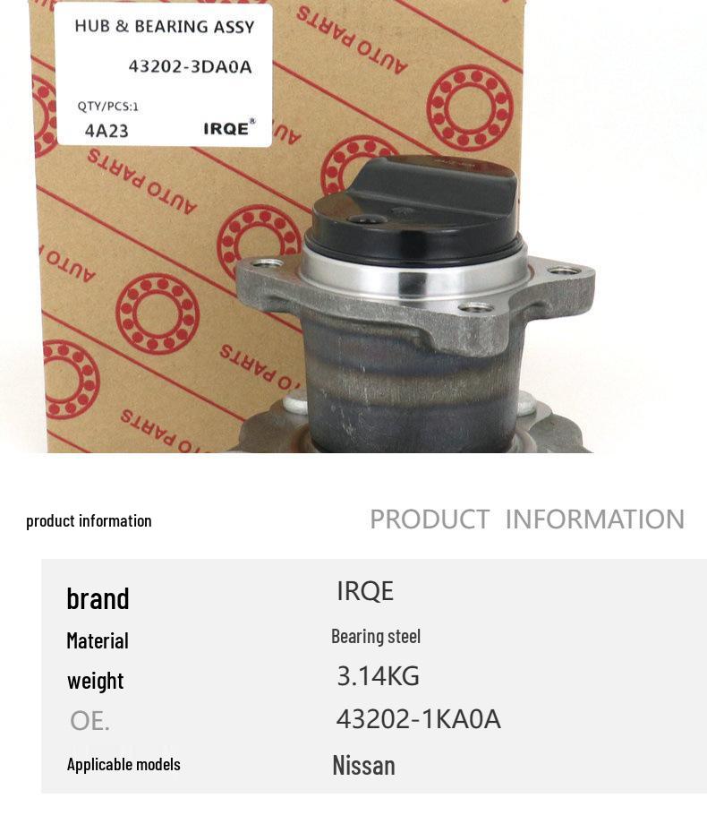 Car Bearing Unit Hub Assembly 43202-1KA0A for Infiniti Models