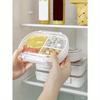 1 Stück Minimalistische Stilvolle Lebensmittelaufbewahrungsbox, Tragbare Obst-Bento-Box, Kühlschrank-Lebensmittel-Frischebox, Mikrowellengeeignete Lunchbox, Outdoor-Mahlzeitenbox