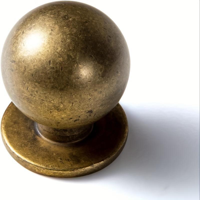 8pcs Zinc Alloy Cabinet Door Handles & Drawer Pulls Ball Top Decorative for Furniture Assembly Kitchen Cabinet Dresser Wardrobes