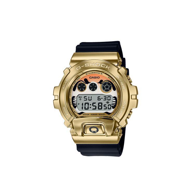 Casio Waterproof 200 M Electronic Movement Resin Strap Watch Men Watches Gray GM6900GDA9 Gray Dial