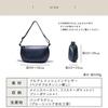 Blue Cynthia Crossbody Bag Genuine Leather Large Capacity Lightweight 3D Design Shoulder Bag One Shoulder Waist BB7 [BLUE SINCERE] Men's