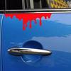 Reflective Red Blood Bleeding Car Sticker Car Decals Rear Front Headlight Sticker
