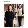 Mother's Day Elegant Spring/Autumn Chinese-Style Suit: Middle-Aged Women's Jacquard Embroidery Vest Three-Piece Set.
