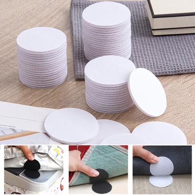 60mm Starke Selbstklebende Klettpunkte Aufkleber Klebeband für Bettlaken Sofamatte Teppich Rutschfeste Matte