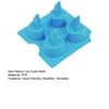 Spøkelseshai Isbitbrett Silikon Isbitform 3D Morsom Form Sjokolade Fondant DIY Bar Fest Drikketilbehør Lys Godteri Lagingssett