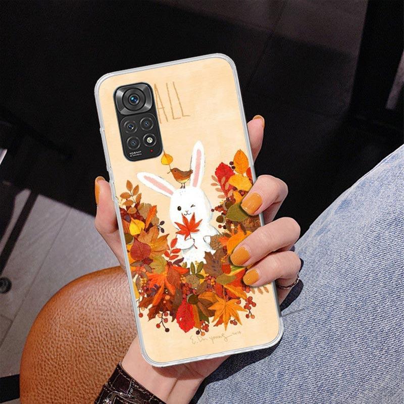 Pumpkin Happy Fall Autumn Phone Case For Xiaomi Redmi Note 15 14 13 12S 12 11 Pro Plus 14S 11S 11E 10 10S 11T 5G Personalized Co
