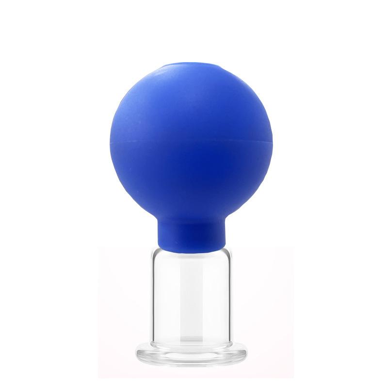 1Piece Silicone Vacuum Facial Cupping Pumping Type Dampness Tightening Face Dialing Tendon Plucking Cupping Scraping