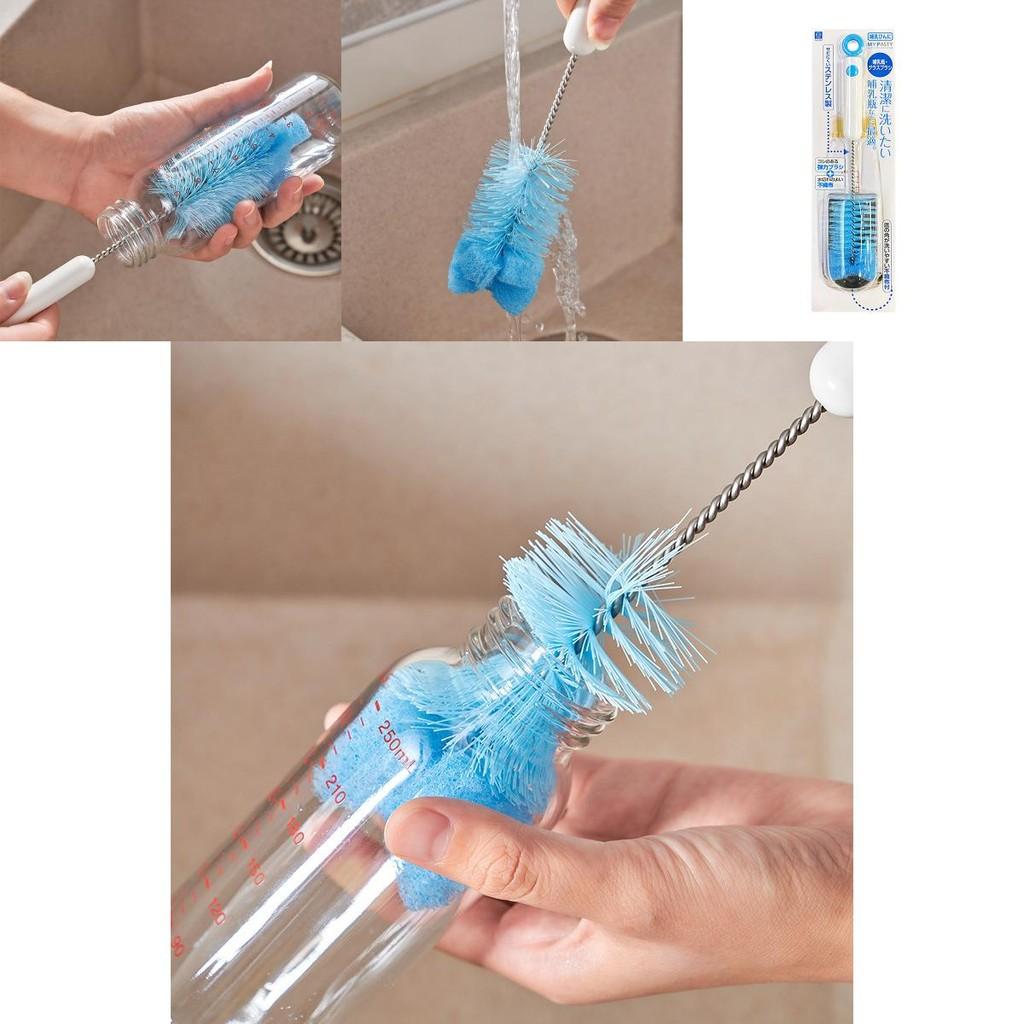 Nylon Bottle And Cup Brush For Kitchen Use With Long Handle For Easy Cleaning