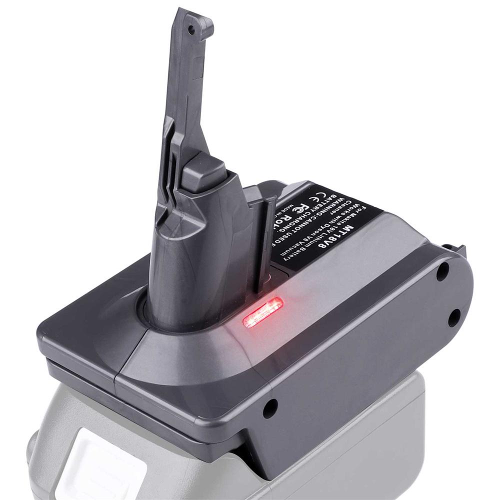 Battery Convert Adapter For Makita MT18V Convert To For Dyson V8