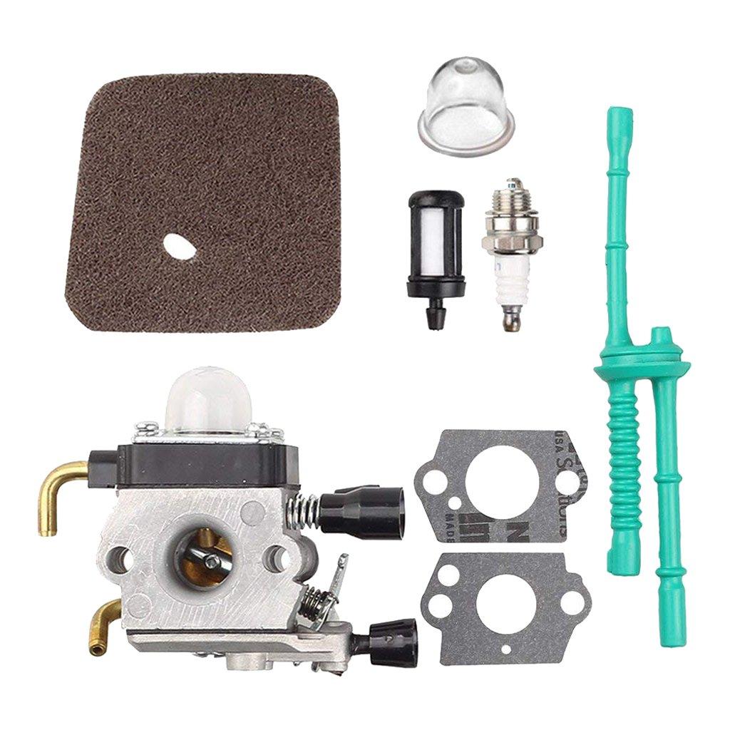 Baoblaze Carburetor Kit with Fuel Line for FS45 FS55R FS55C KM55 FS38 FS45C FS High Quality