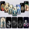 Virgen Maria Case for Samsung M55 M35 M15 A02 A05S A05 A06 A15 A12 A13 A10 A16 A20 A22 A24 A25 A30 A31 A32 A33 A35 A42 A50
