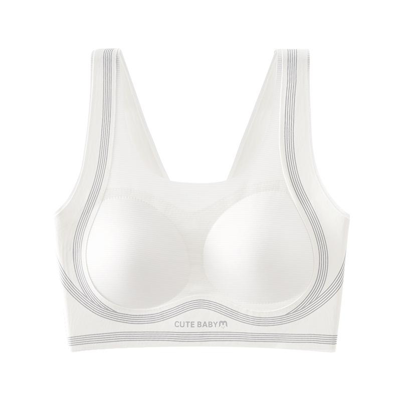 Teenage Girls Seamless Development Period Sports Bra Breathable Comfortable Student Bra