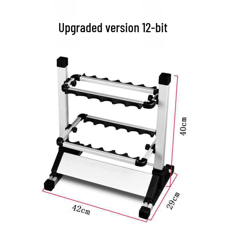 Aluminum Alloy Fishing Rod Display & Storage Stand