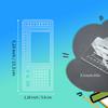 3Pcs Handmade Flexible Record Template Reusable Stencils Drafting Tools For Journaling Checklists Boxes Lines & Daily Planning