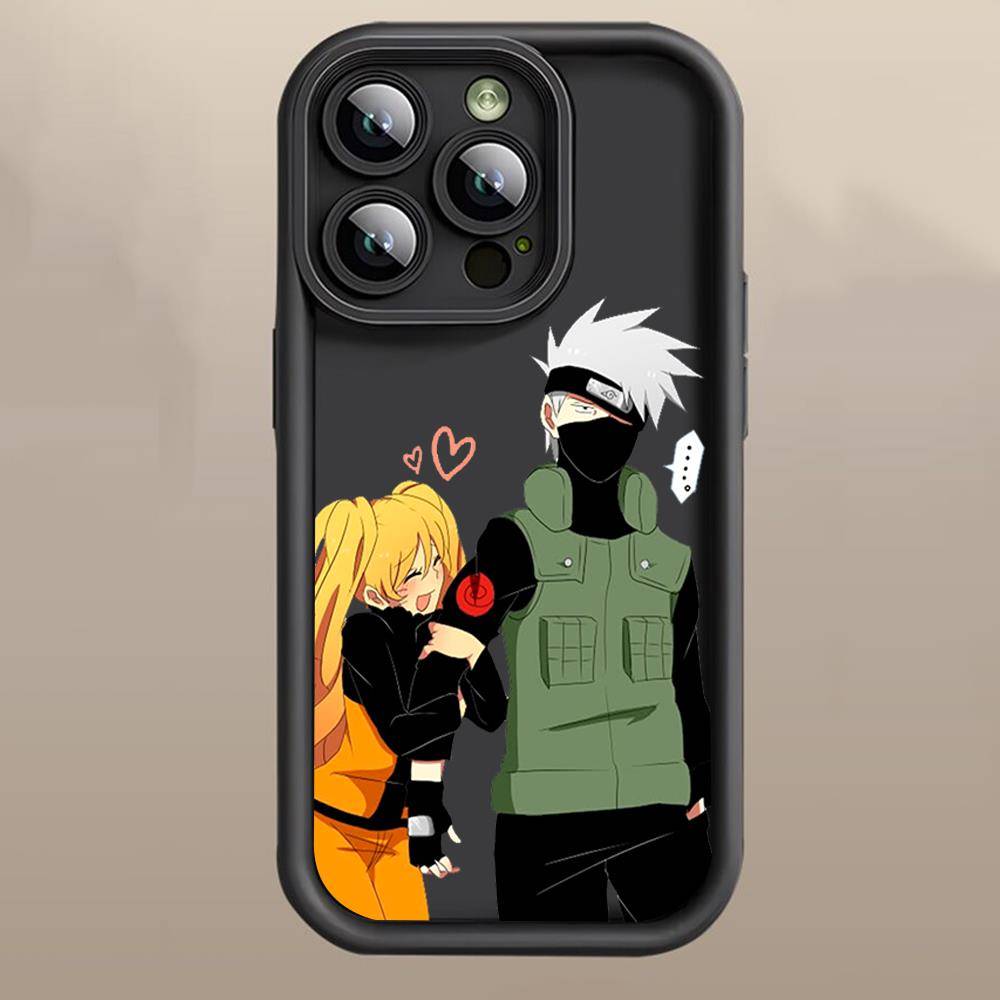 Pouzdro D-34 Naruto Kakashi pro iPhone 15 14 13 12 8 Plus Samsung S24 S23 Ultra A04S A05S Huawei P40 P50 P60 Nova 11 Pro Max OPPO A17K Reno 10