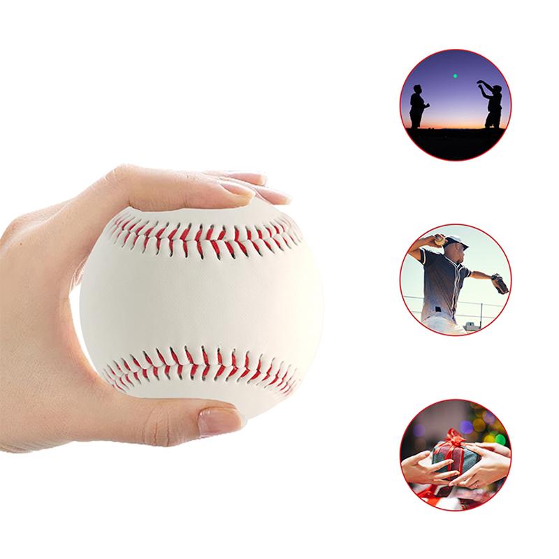 Baseball Luminescente di Alta Qualità Brilla al Buio Palla Luminosa Regali Per Lanci Notturni Battuta