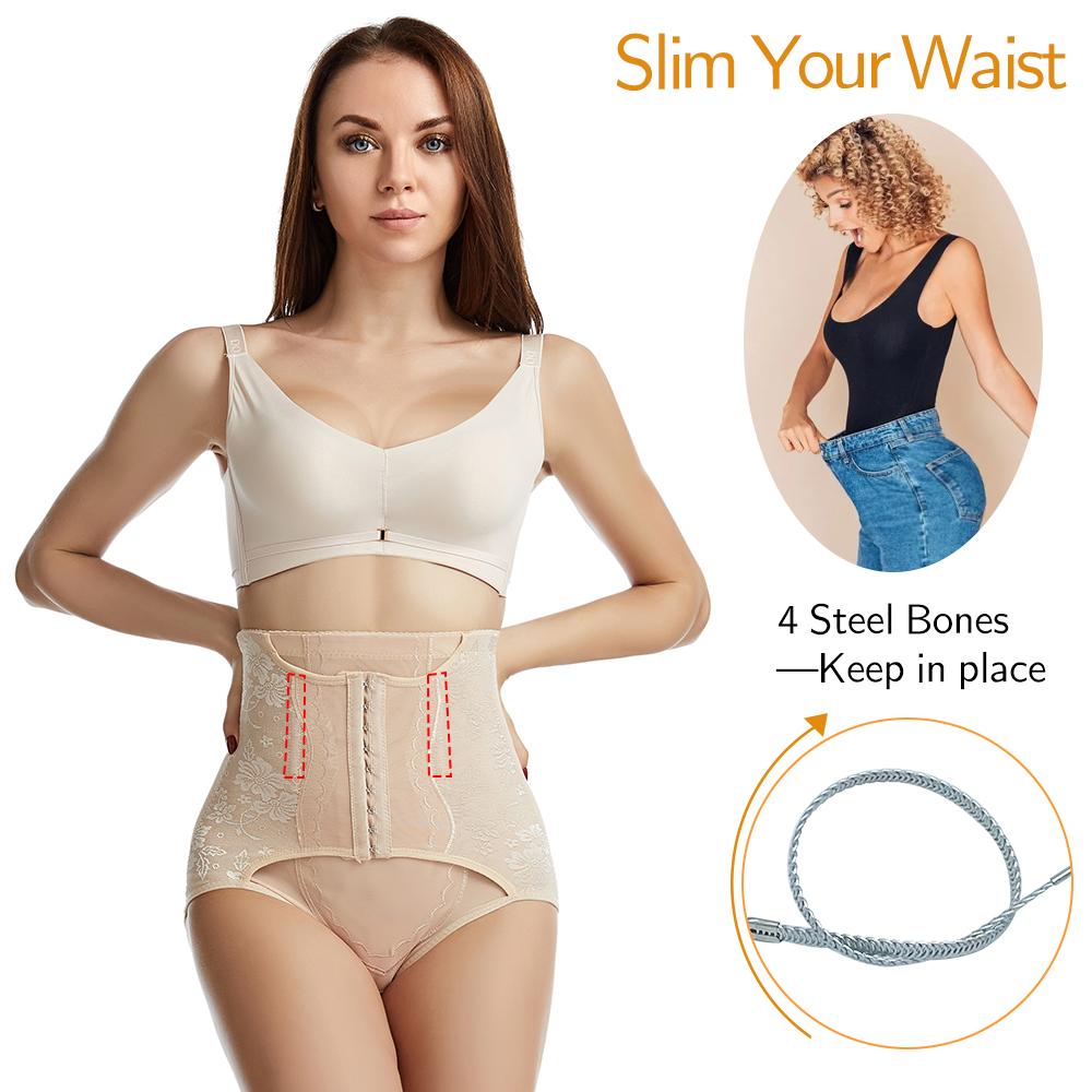 Women Tummy Control Shapewear Panty Waist Trainer Slimming Body Shaper High Waist Control Panties Corrective Underwear Shaping Briefs