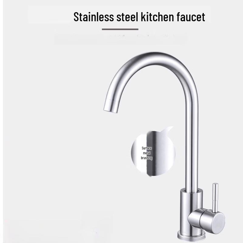 OEING Stainless Steel Pull-Out Kitchen Faucet