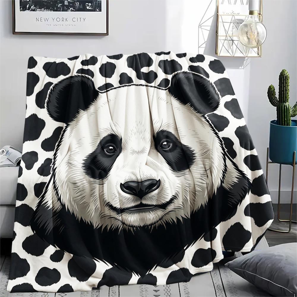 animal patterns Print Flannel Blanket High quality Comfortable for All Seasons Home Decor Warmth and Comfort Perfect for Christmas Gifts