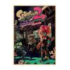 Splatoon Warriors Anime Poster - Retro Kraft Paper Wall Art for Game Rooms & Cafes