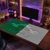 Irland Rugby Muster Mauspade Anti?Rutschfeste Gummi-Schreibtischunterlage Für Gaming Arbeiten Desktop-Dekoration