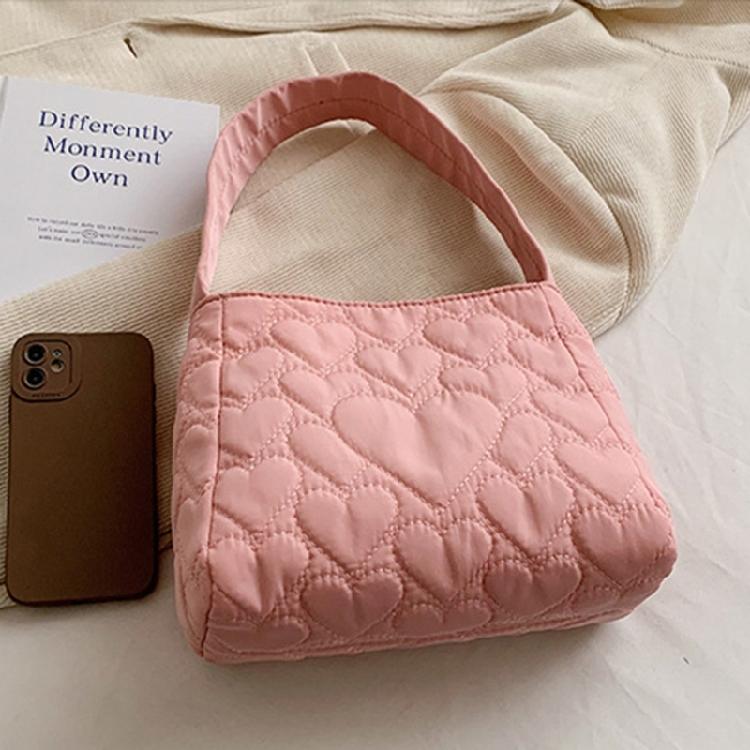 Fashionable Candy Color Underarm Bag Durable and Portable Handbag for Women