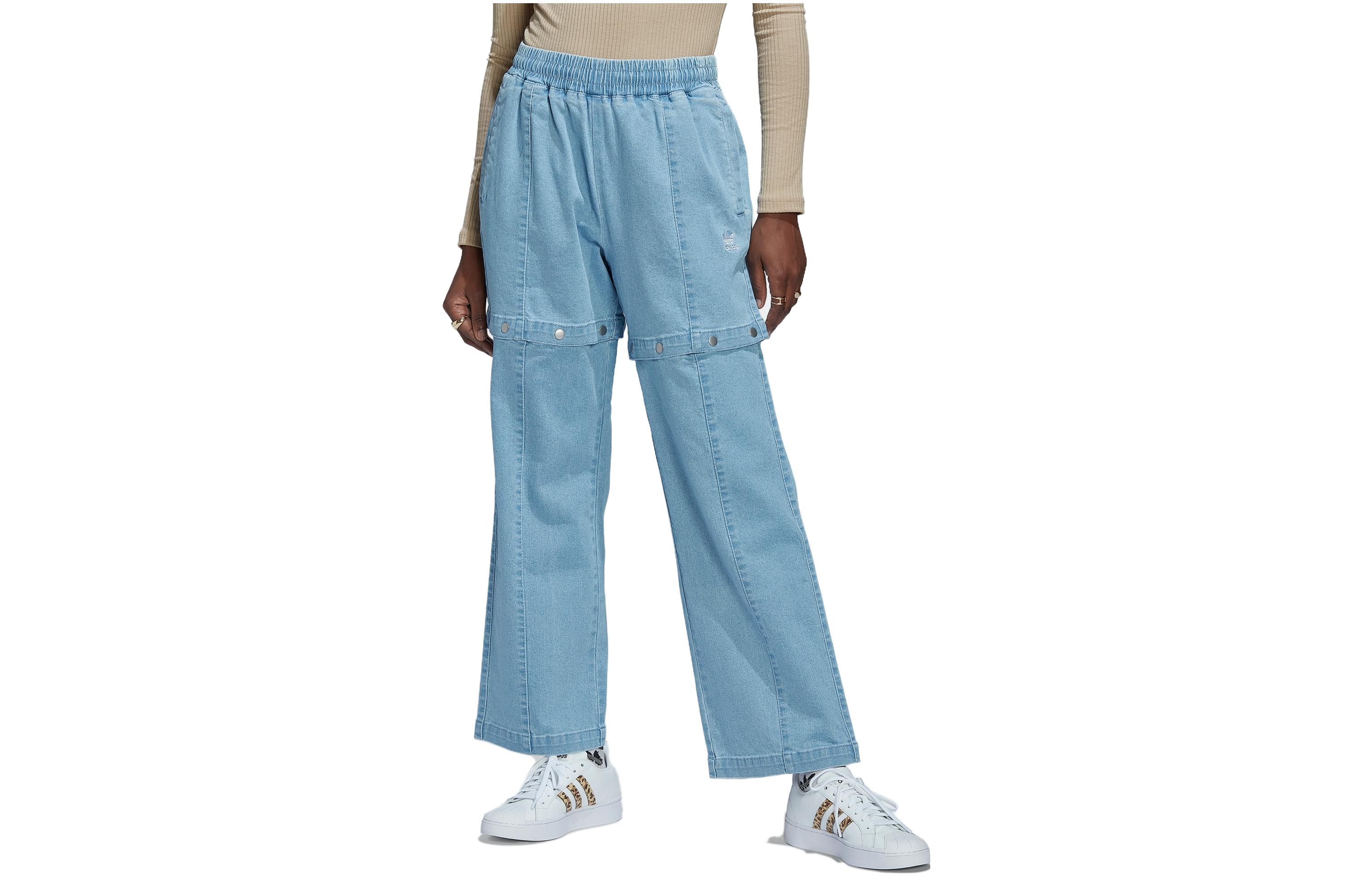 Adidas Originals Jeans Women s Gray Blue HT8170 M