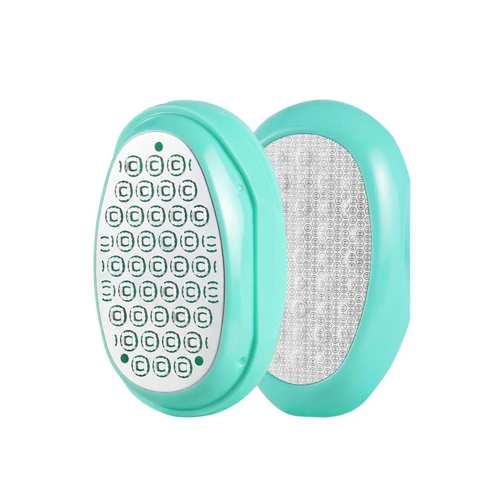 

1 шт. 3-в-1 шлифовальная машинка для ног из нержавеющей стали, отшелушивающая пилка для ног, моющаяся, прочная, ручная, домашний инструмент для ухода за ногами