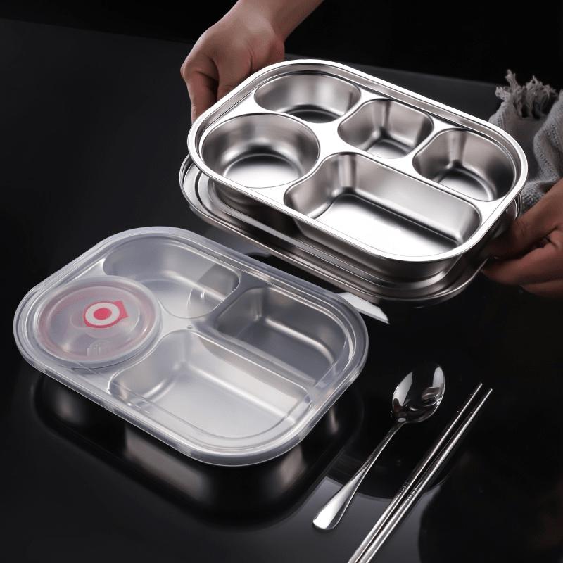 316 Stainless Steel Divided Lunch Plate