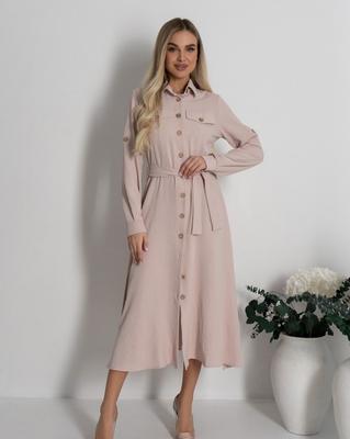 Shirt Dress with Side Slits ISSA Plus
