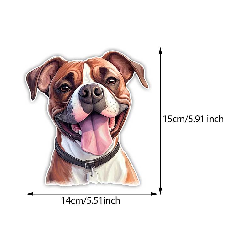 Adesivo per Auto Amante Cane Boxer Tedesco Decalcomania in Vinile Impermeabile Finestrino Posteriore Moto Camper Paraurti Camion Decorazione Laptop Y18