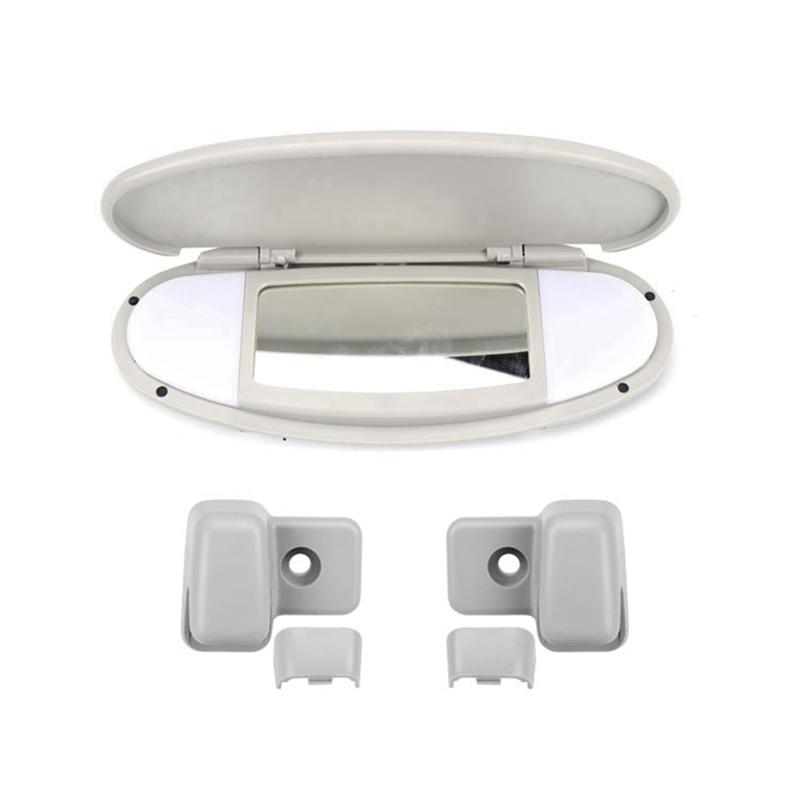 A28G-Car Sun Visor Vanity Mirror Cover Makeup Sun Visor Hook Clip Bracket For BMW Mini R55 R56 R60 2007-2014 Replacement Parts G