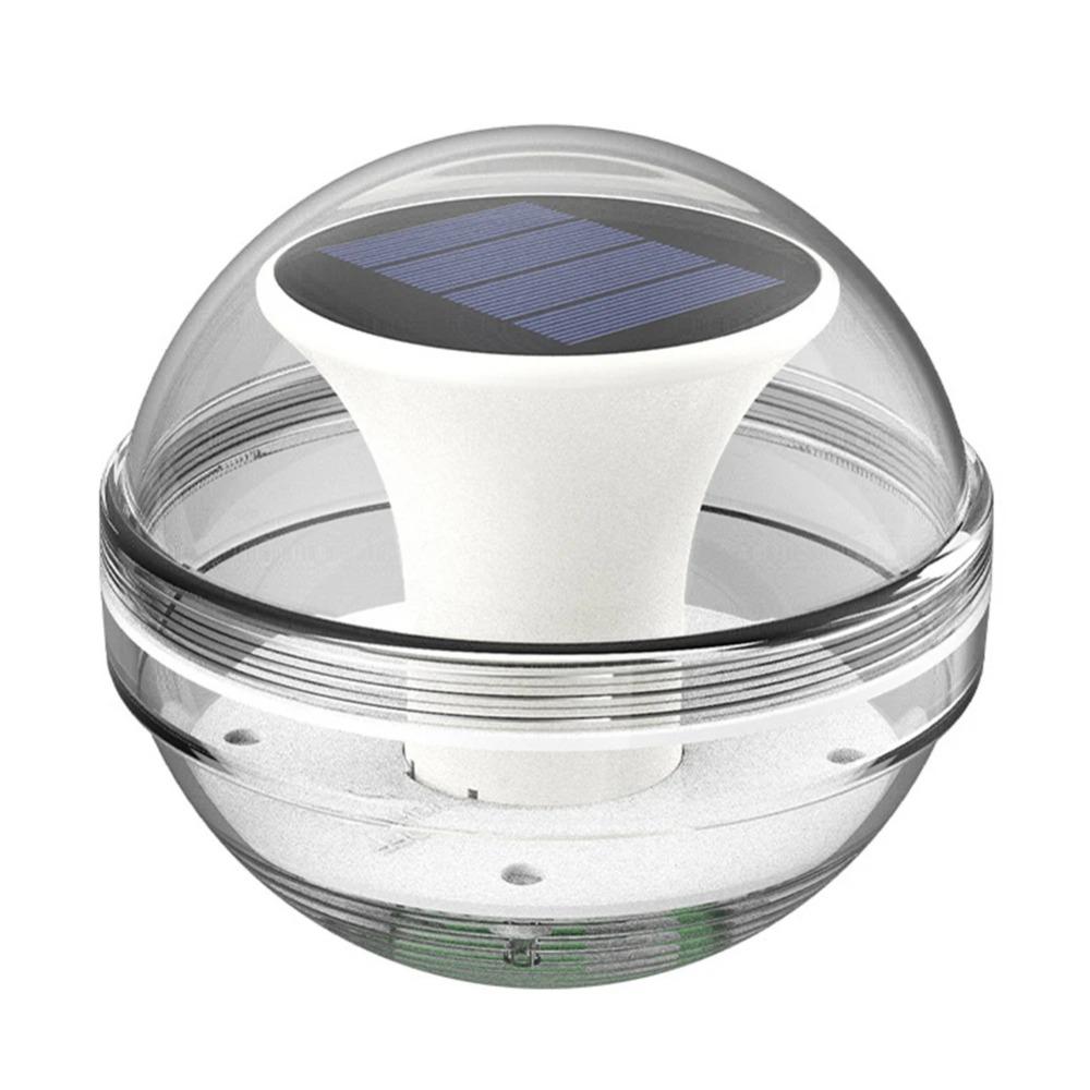Solar Water Floating Lamp Floating Pool Light Color Changing Pool Landscape Lamp IP65 Waterproof Last Up To12H for Swimming Pool