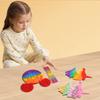Unicorn Dinosaur Sensory Activity Board Children Colorful Toy Puzzle