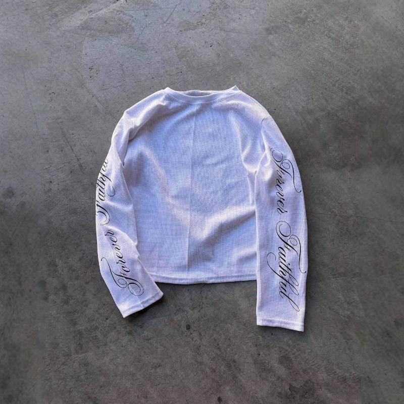 Autumn and Winter New Y2K Korean Men's and Women's Same Style Long Sleeve Simple Daily Versatile Long Sleeve