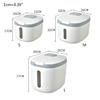 Rice Bucket Storage Box Dispenser Container Grain Jar Kitchen Organizer